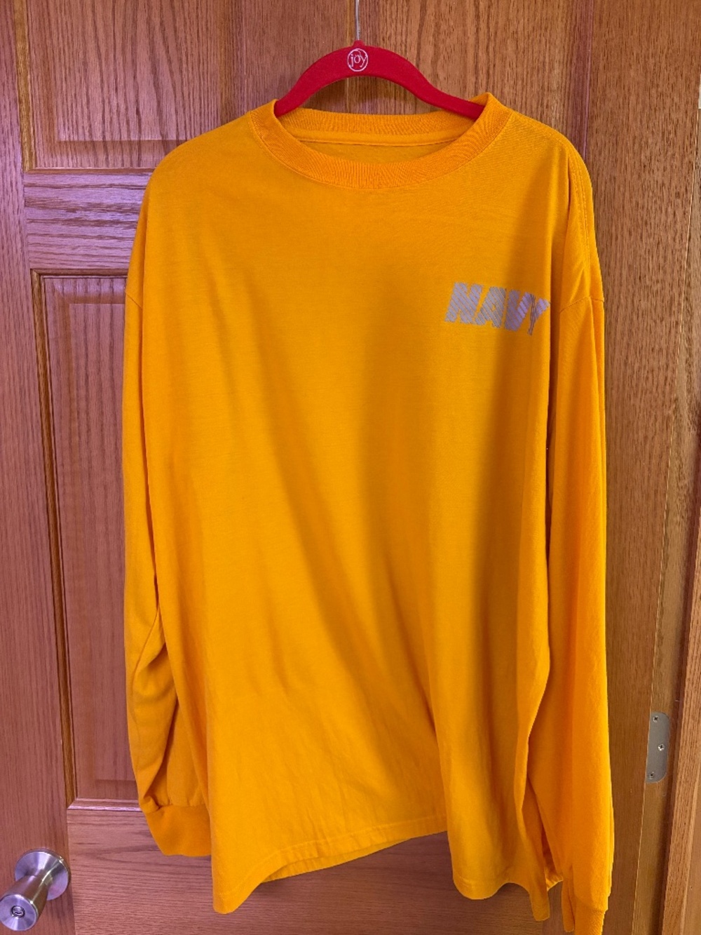 Authentic US Navy Long Sleeve Shirt 2XL